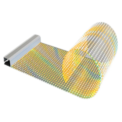 Custom Flexible Transparent LED Film Display P10 Outdoor LED Video Wall