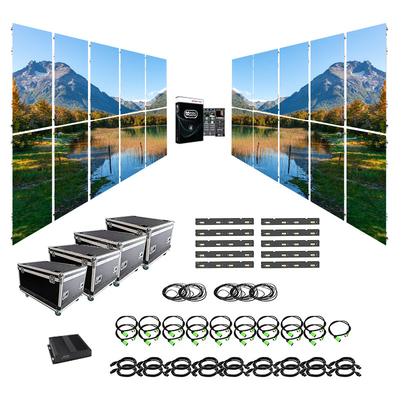 High Refresh Full Color Concert P3.91 P4.81 P2.9 P2.6 Stage Rental LED Display Video Wall Panel Size 500*500mm/500*1000mm