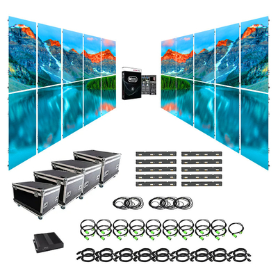 Refresh rate 1920Hz/3840Hz Full Color P3.91 P4.81 Stage Backdrop Rental Display Advertising Full HD Video Panel LED Wall