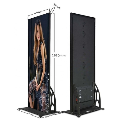 High Brightness LED Poster Display P2 P2.5 P3 P4 Indoor Advertising LED Display Screen