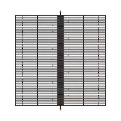 1000*1000mm Panel Size P3.91 7.82mm Glass Window LED Display 32768dots/sqm