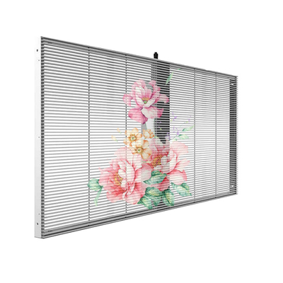 Nationstar LED Curtain Video Wall High Brightness Glass Transparent LED Display for Advertising