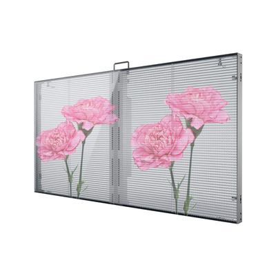 Outdoor Transparent Advertising LED Video Wall Panel With SDK Function