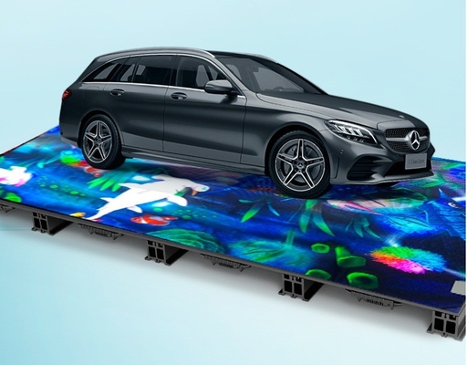 Stage Dance Floor LED Screen 500x500mm 500x1000mm Cabinet For Tile Screen Displays