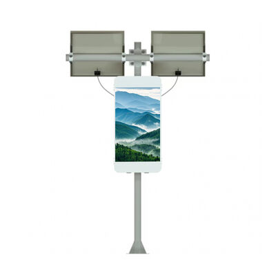 High Brightness Outdoor Solar LED Advertising Screen with 3.84mm Pixel Pitch and 6000-6500cd/㎡ Brightness
