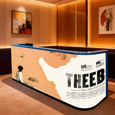 DJ Booth LED Display with Ultra-Thin Design, Seamless Video Playback, and 6000-6500cd/㎡ Brightness for Indoor Use