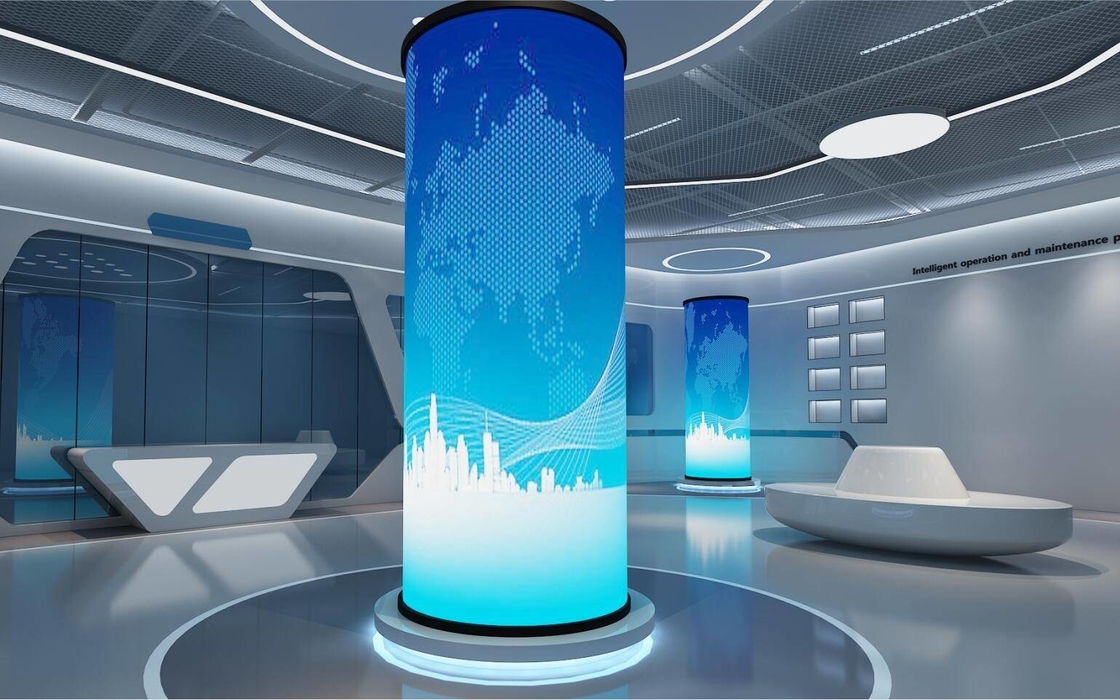 Custom Shape Indoor Circle LED Screen Display P2 P2.5 P3 LED Advertising Display Screen