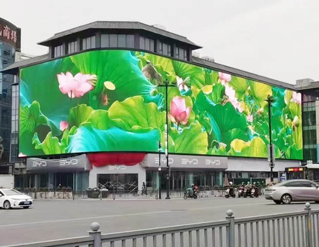 Customized Outdoor Fixed LED Display 3D LED Billboard Display For Advertising