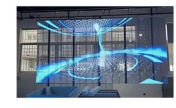 High Brightness Transparent LED Panel Display For Glass Window Invisible Video Screen