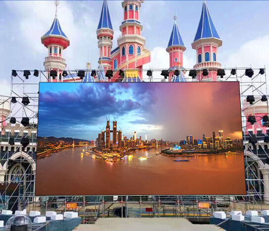 P3.91 Outdoor Rental LED Display with High Brightness and Seamless Integration for Full Color Video Wall