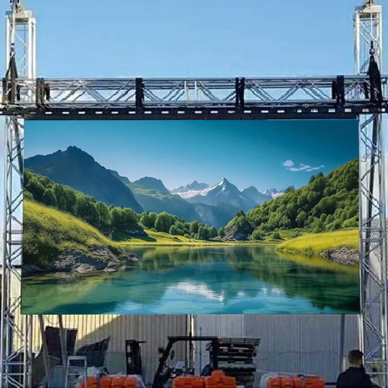 High-Performance P3.91 Outdoor Rental LED Display for Custom Sizes Full Color Video LED Screen