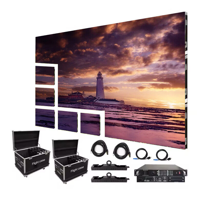 YUYI P4.81 Pixel Pitch Indoor Rental LED Display with Die-casting Aluminum Cabinet and 1920HZ Refresh Rate for Stage Video Wall