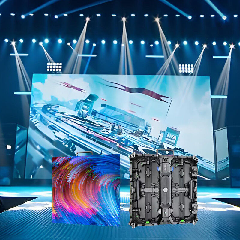 YUYI LED P4.81 Indoor Rental LED Display Light Weight Modular Design for Easy Installation