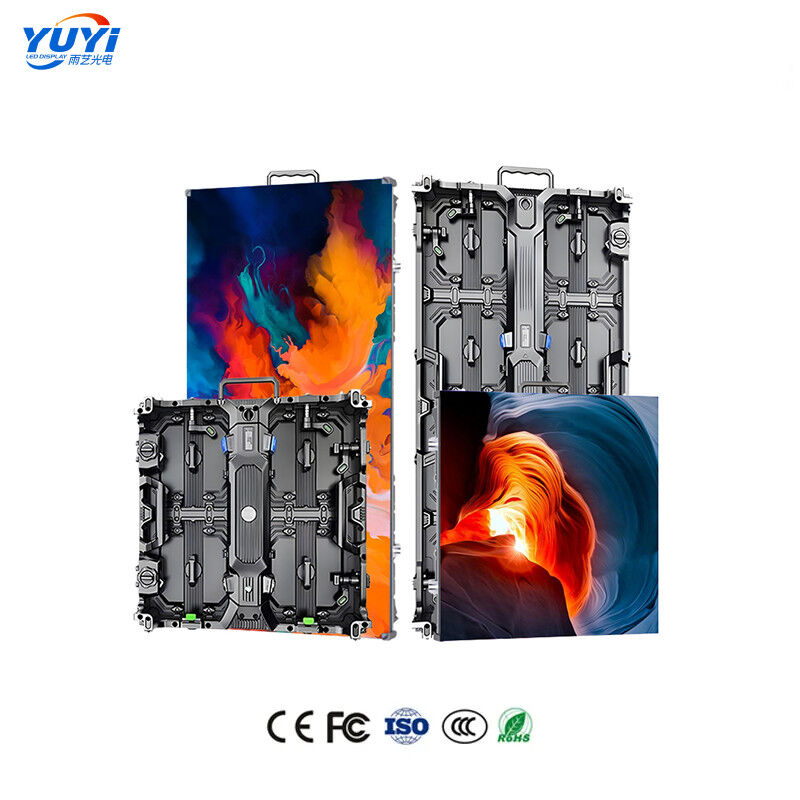 YUYI LED P4.81 Indoor Rental LED Display Light Weight Modular Design for Easy Installation