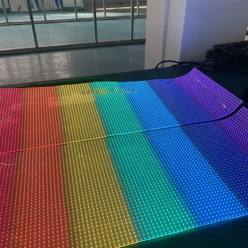 Lightweight Flexible LED Film Screen P6 P8 P10 Indoor LED Display Screen