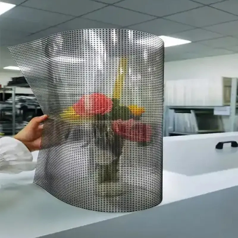 Lightweight Flexible LED Film Screen P6 P8 P10 Indoor LED Display Screen