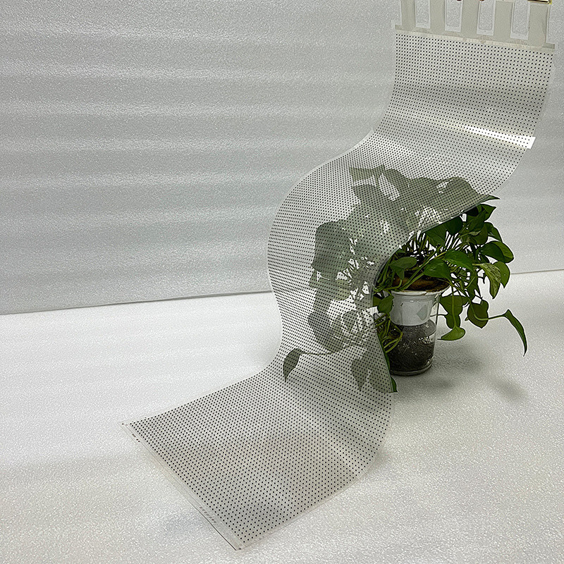 Lightweight Flexible LED Film Screen P16 P32 P20 LED Display With Wide Viewing Angle