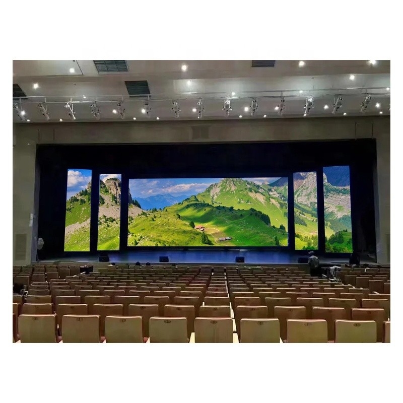 250*250mm Module Size P3.91 Indoor/Outdoor Rental LED Screen 500*500/500*1000mm Panel Size LED Video Wall