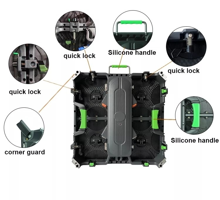 16 Scan Mode Waterproof P3.91P4.81 P2.9 P2.6 Panel Rental Led Screen for Renting Outdoor Led Display Wall