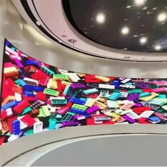 Flexible Programmable LED Display Module , Curved LED Screen Wall P2.5