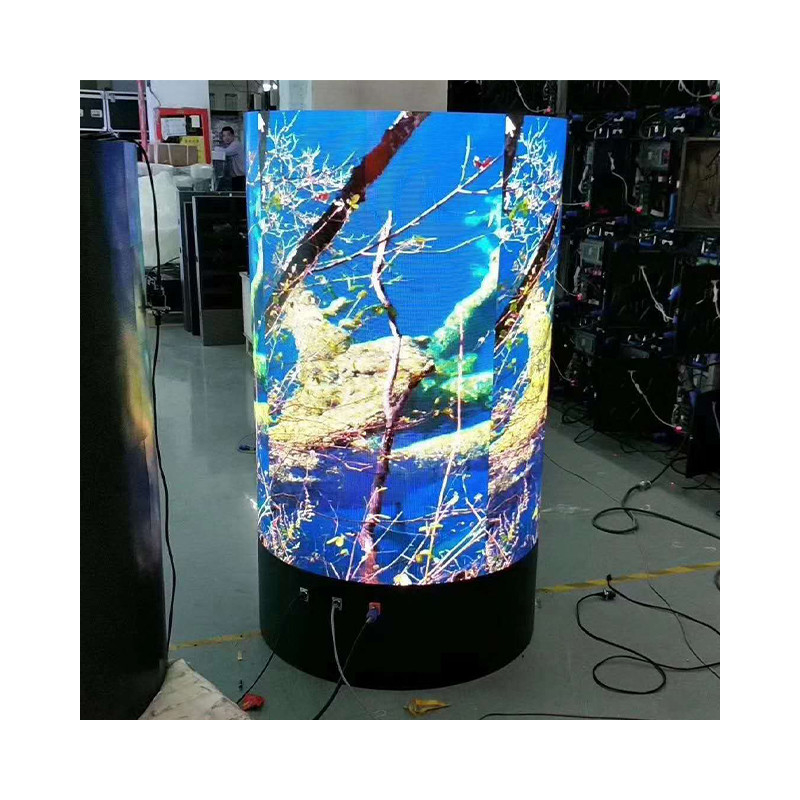 Flexible Programmable LED Display Module , Curved LED Screen Wall P2.5