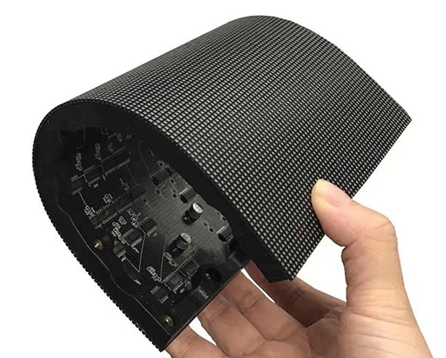 Flexible Programmable LED Display Module , Curved LED Screen Wall P2.5