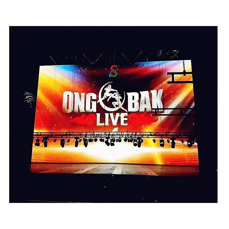 Video Wall Display P4.81 Indoor Rental LED Screen with High Brightness and Graphic Text Message Display 500*1000mm