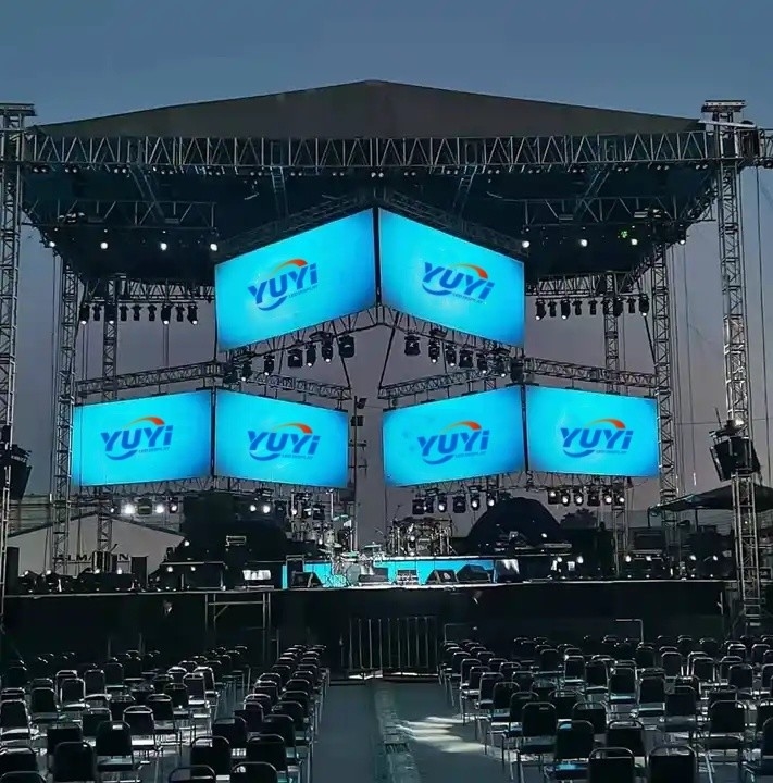 Waterproof P4.81 Video Giant Stage Rental Outdoor Led Screen P4.81 P3.91 Rental Movie Led Display Screen Video Wall