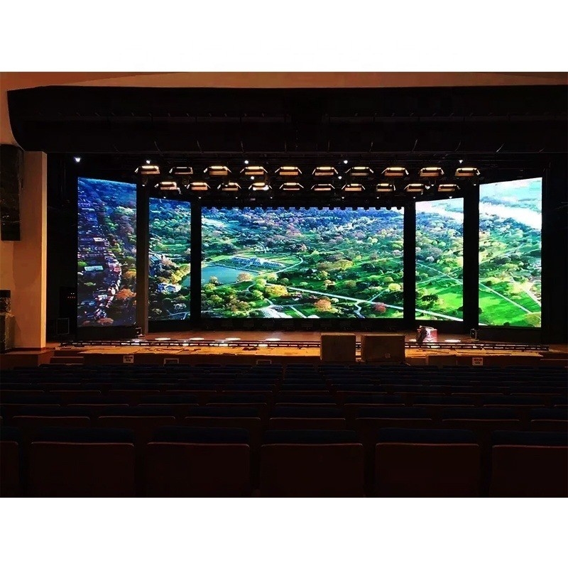 P4.81 P3.91 Indoor Rental LED Display Rental LED Wall Stage Backdrop With Seamless Splicing