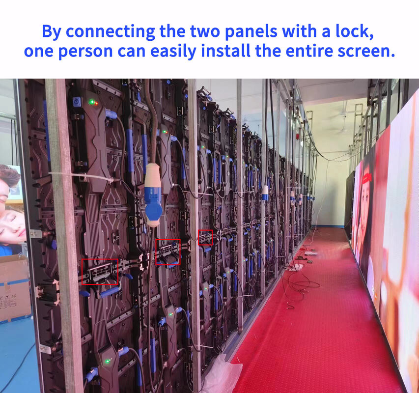 P3.91 High Brightness LED Display Screen with SDK Function for Outdoor Rental LED Video Wall