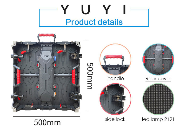 P3.91 Indoor Rental LED Display Panel for Full Color Video Wall Other Media Supported Rental Options