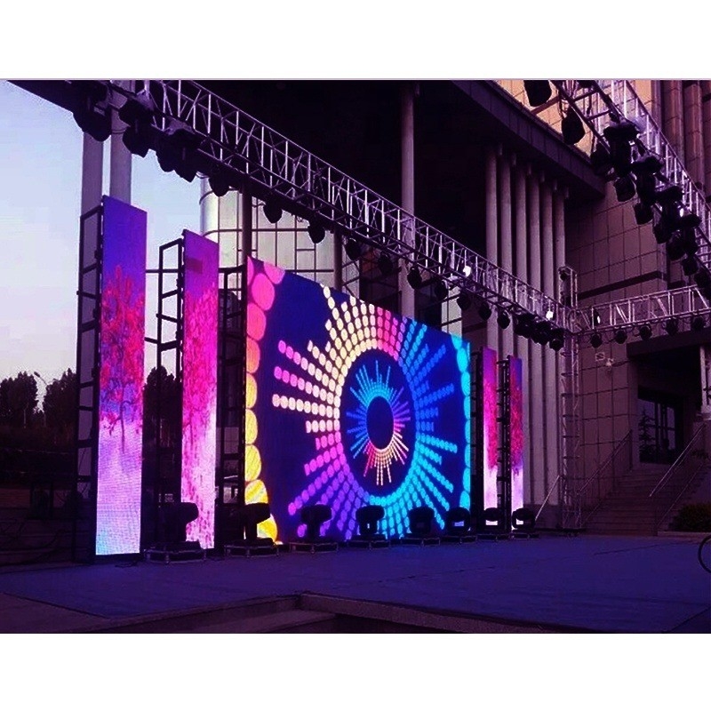 P2.6 P2.9 P3.91 P4.81 Outdoor Seamless Splicing LED Video Wall for Giant Stage Background and CE ROHS FCC Certificate