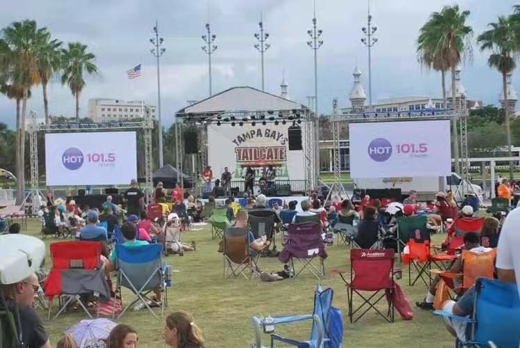 P2.976 Outdoor Rental LED Display 6500cd/m2 Event LED Screen Rental