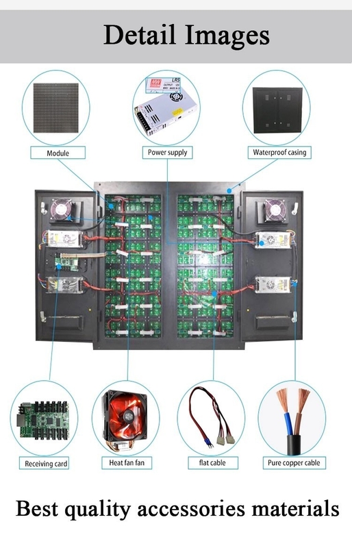 SMD Full Color Outdoor Fixed LED Display P5 P6 P8 P10 LED Video Panel