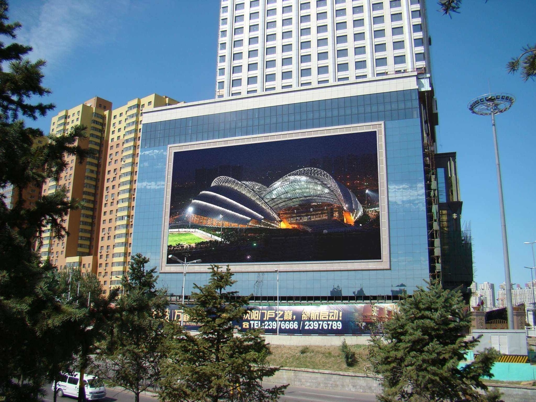 Custom Outdoor Fixed LED Display Panel P6 P8 P10 with SDK Function