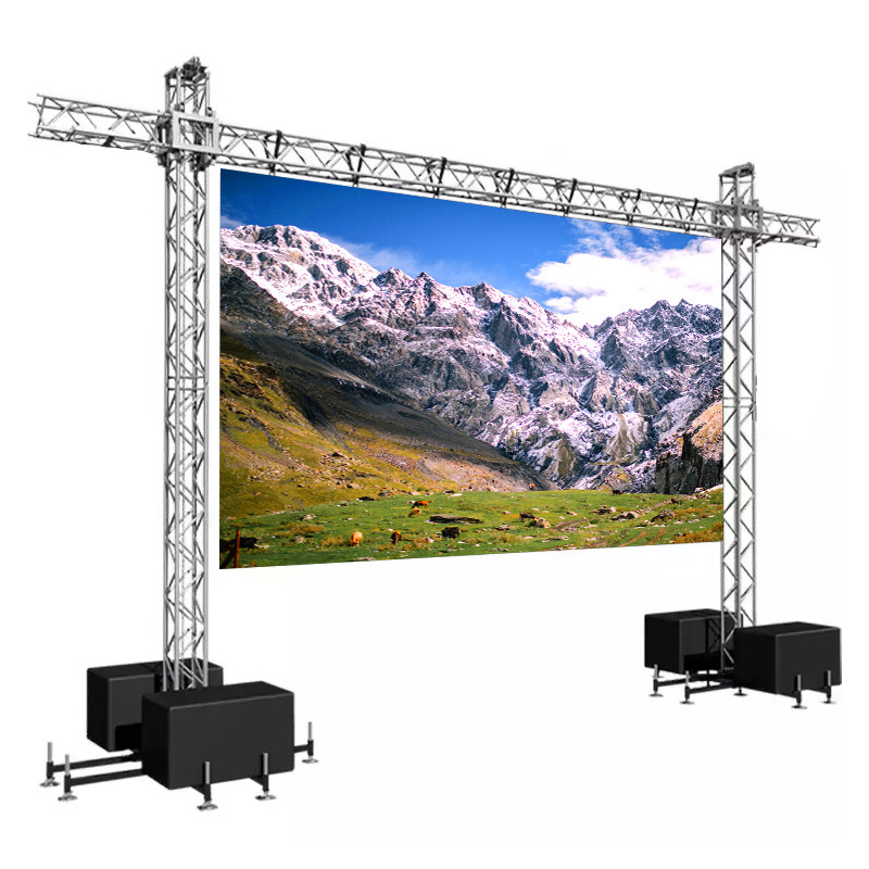 Indoor High Resolution Energy Saving Full Color LED Video Wall Panel for Easy Installation on Rental LED Screen