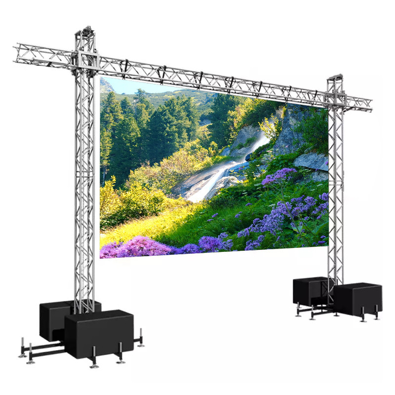 Indoor High Resolution Energy Saving Full Color LED Video Wall Panel for Easy Installation on Rental LED Screen
