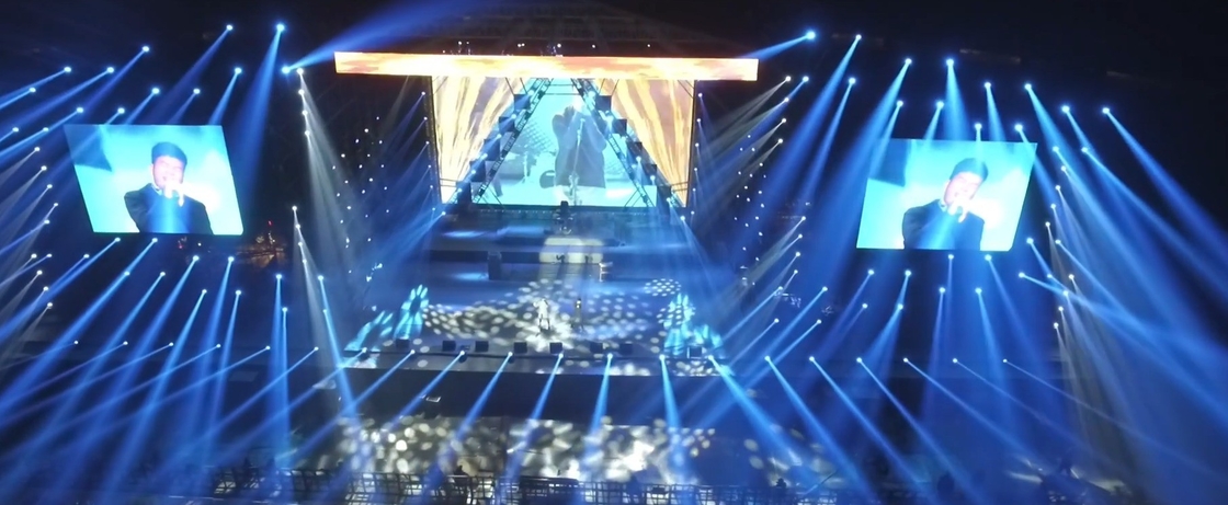 Indoor High Resolution Energy Saving Full Color LED Video Wall Panel for Easy Installation on Rental LED Screen