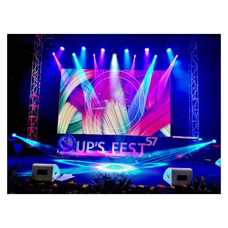250*250mm Module Size Indoor Rental LED Display 500*500mm Cabinet Size LED Video Wall for Events