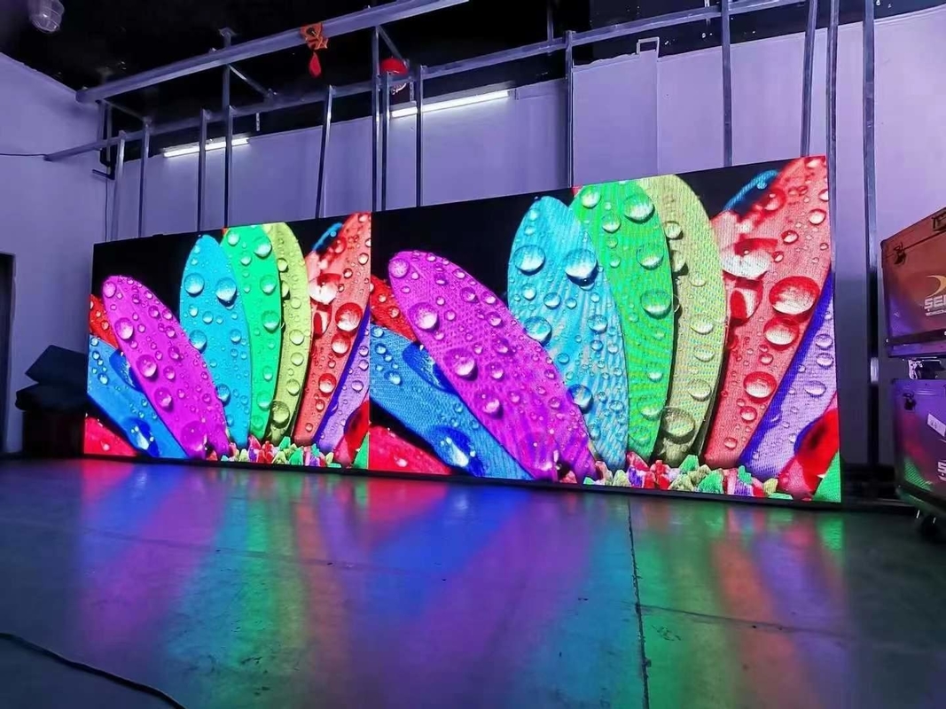 250*250mm Module Size Indoor Rental LED Display 500*500mm Cabinet Size LED Video Wall for Events