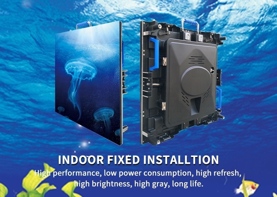 1500cd/sqm Indoor LED Advertising Display P2.5 P3 P4 LED Video Wall Screen