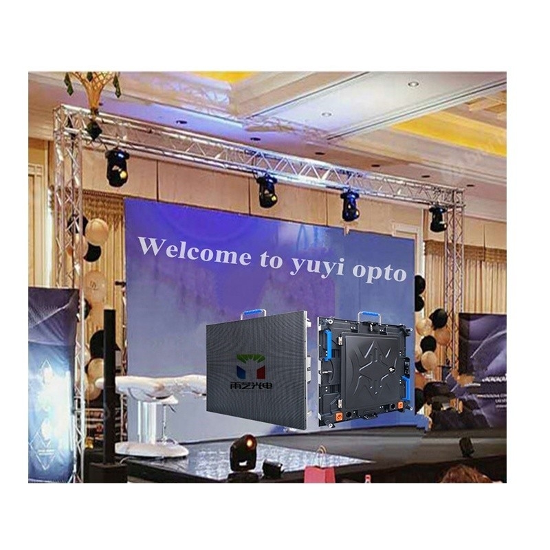 Video Wall P3.91 Indoor Outdoor Rental LED Display Screen with 1920Hz Refresh Rate and Full Color LED Module