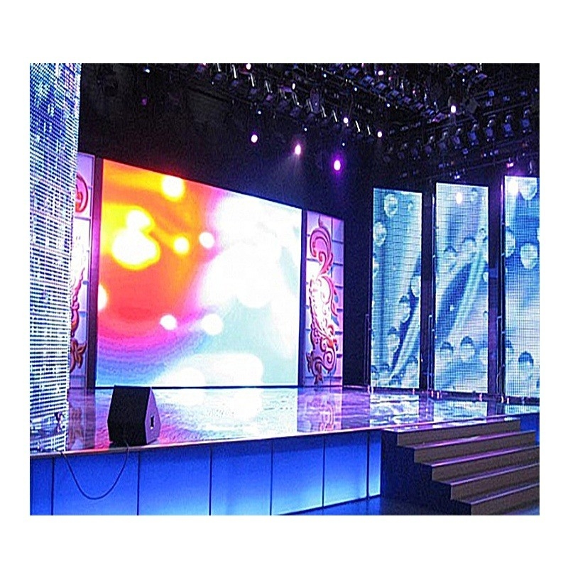 CE ROHS FCC Certified P3.91 P4.81 LED Display Screen for Indoor Advertising Rental Programable LED Video Wall