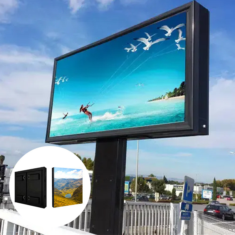 P6 LED Video Wall Panels Outdoor Fixed LED Display Screen 576*576mm Cabinet Size