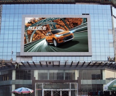 P6 P8 P10 Outdoor LED Screen Video Wall , 3D LED Display Screen For Advertising