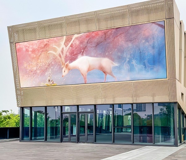 P6 P8 P10 Outdoor LED Screen Video Wall , 3D LED Display Screen For Advertising