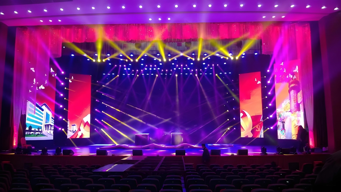P1.5 P1.9 P2.5 P2.6 P3.91 P4.81 LED Backdrop Screen Rental Advertising Display Panels