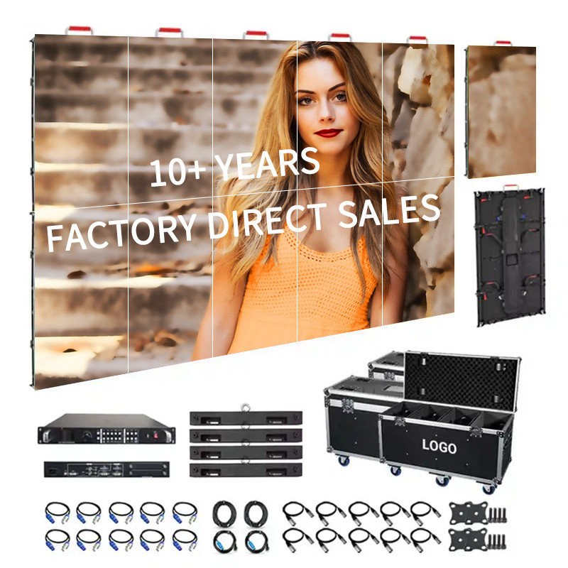 3.91mm Pixels Outdoor Rental LED Display Video Wall ODM OEM