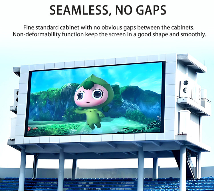 P3 P4 P5 P6 Outdoor LED Screen High Brightness High Refresh With SDK Function
