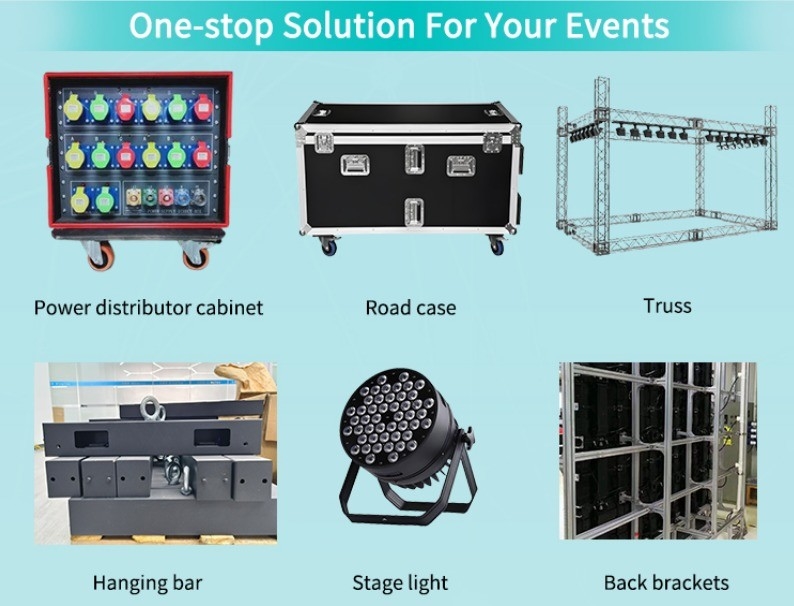 Rental Indoor LED Panel Display P1.5 P1.9 P2.5 P2.6 P3.91 P4.81 With 2121 LED Chip